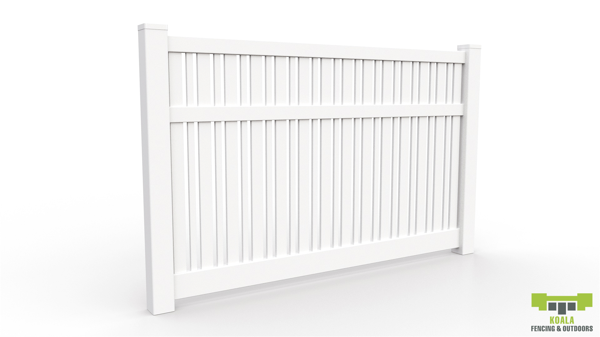 S Series - Semi Privacy PVC Fence | PVC Fencing Brisbane | Durable ...