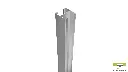 Alloy Insert (H-Shape) for 127mm Posts (Series F/G/S) - 0.5m Section