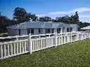 Dual-Layer Picket PVC Fencing System - D01