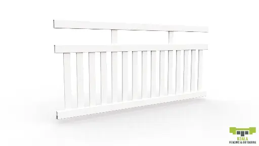 [KF-P-D01-12] PVC Panel Kit - D01 (Dual-Layer Picket) (1.2x2.4m)