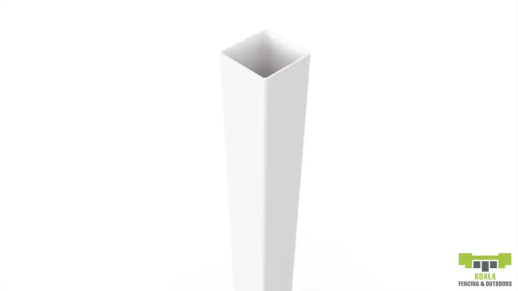 PVC Post - 127x127mm Blank (for Series F/G/S Panels) | PVC Fencing ...