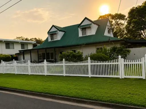 Open-Top Picket PVC Fencing System - E04